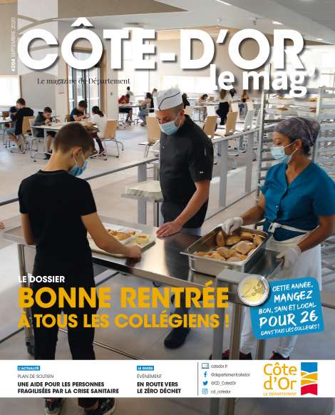 Couverture Côte-d'Or le mag' n°204 septembre 2020