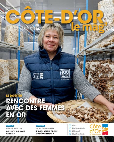 Couv Côte-d'Or le mag' n°239 Mars 2024