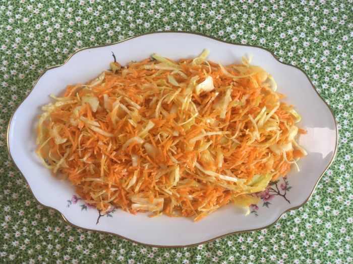 Recette Marinade de chou et carottes