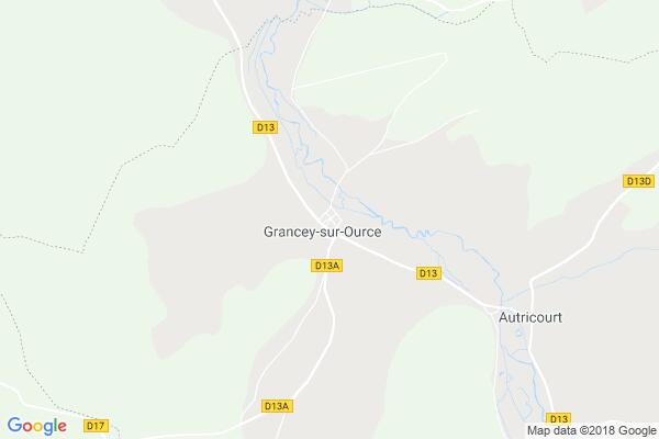 Carte statique de : Bibliothèque de Grancey-sur-Ource