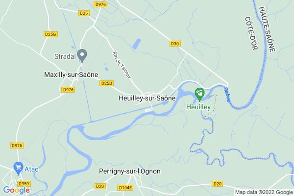 Carte statique de : Sortie nature #43 | En kayak : petites et grandes découvertes sur et autour de la Saône