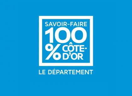 Vignette Savoir-faire 100% Côte-d'Or blanc & bleu