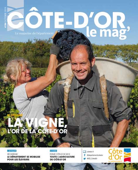 Couv Côte-d'Or le mag' n°194 Octobre 2019