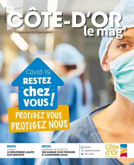 Couverture Côte-d'Or le mag' n°199 Avril 2020