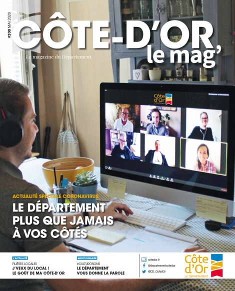 Couverture Côte-d'Or le mag' n°200 Avril 2020