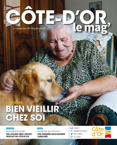 Couv Côte-d'Or le mag' n°205 - Octobre 2020