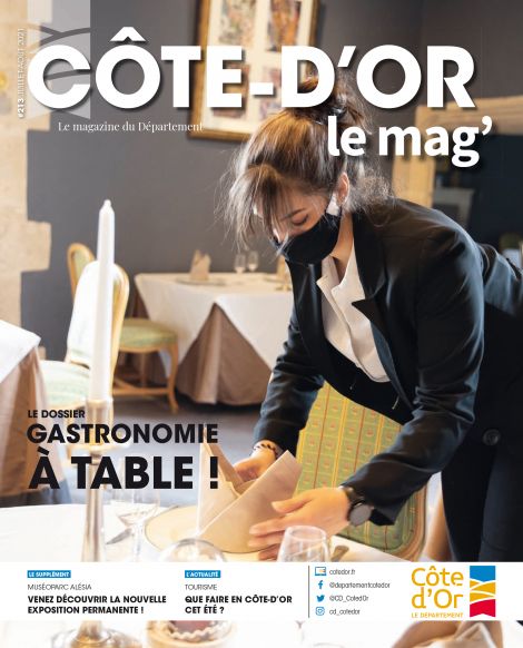 Couv Côte-d'Or le mag' n°213 - juillet 2021