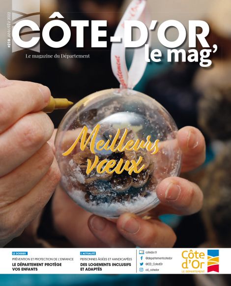 Couv Côte-d'Or le Mag' Janvier-Février 2022
