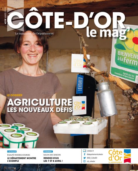 Couv Côte-d'Or le Mag' n°219 - Mars 2022