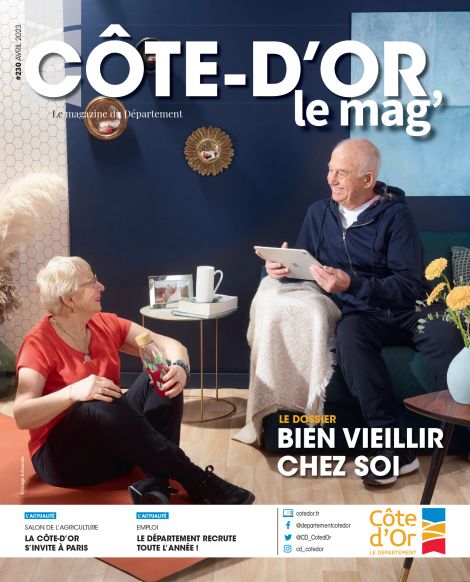 Couv Côte-d'Or le mag' n°300 avril 2023