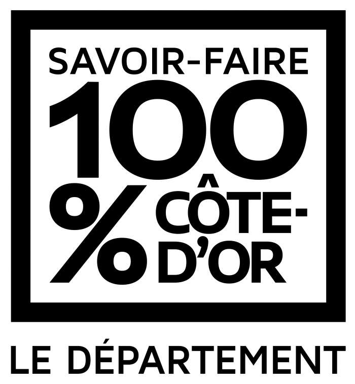 Logo Savoir-faire 100% Côte-d'Or noir