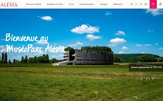 Site Internet MuséoParc Alésia