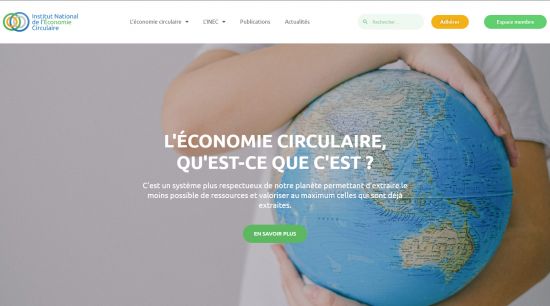 Site web Economie circulaire